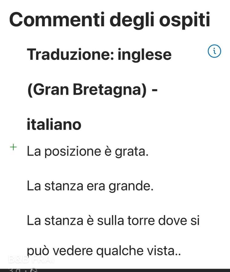 B&B Frai Sorrento Eksteriør billede